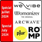 Image de la catégorie We-Vibe, Womanizer, Pjur, Romp et Arcwave Spéciaux Juillet 2024 Image de la catégorie We-Vibe, Womanizer, Pjur, Romp et Arcwave Spéciaux Juillet 2024