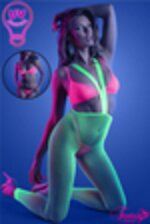 Image de FAGL2126 - Neon Green-Neon Pink