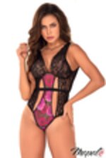 Image de MA8538 - Black-Floral
